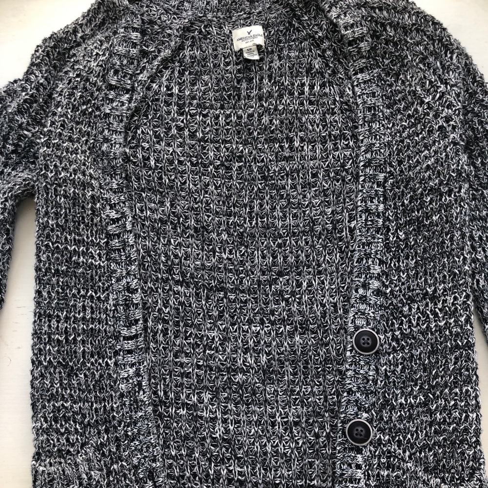 American Eagle Grey Cardigan